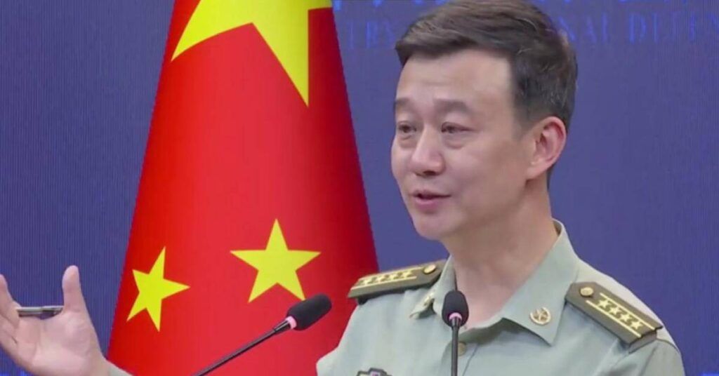 ထိုင်ဝမ်ခေါင်းဆောင်များသည် ရွေးကောက်ပွဲနှင့်ပတ်သက်ပြီး တရုတ်ကို အလွန်အကျူးစွပ်စွဲနေကြောင်း တရုတ်ကာကွယ်ရေးဝန်ကြီးဌာန ပြောကြား