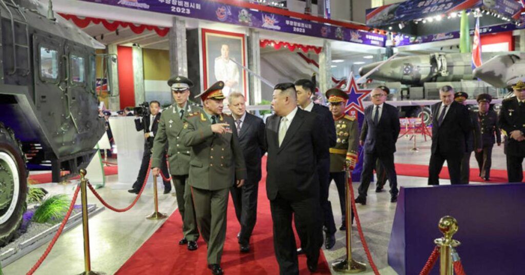 ရုရှားသည် မြောက်ကိုရီးယား၏ ဒုံးကျည်များ၊ ဒုံးပစ်လောင်ချာများကို အသုံးပြုပြီး ယူကရိန်းကို တိုက်ခိုက်ခဲ့ကြောင်း အမေရိကန် ပြောကြား