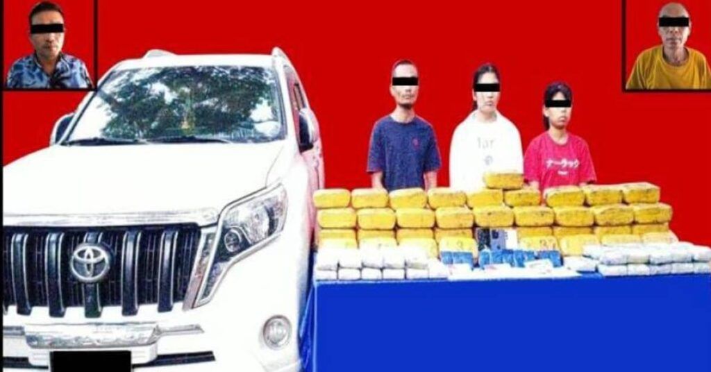 ရှမ်းပြည်နယ်မှ တနင်္သာရီတိုင်းသို့ သယ်ဆောင်လာသည့် ကျပ် ၁ ဒသမ ၇ ဘီလျံကျော်တန်ဖိုးရှိ စိတ်ကြွရူးသွပ်ဆေးပြားများ မွန်ပြည်နယ် ကျိုက်ထိုမြို့နယ်တွင် ဖမ်းဆီးရမိ