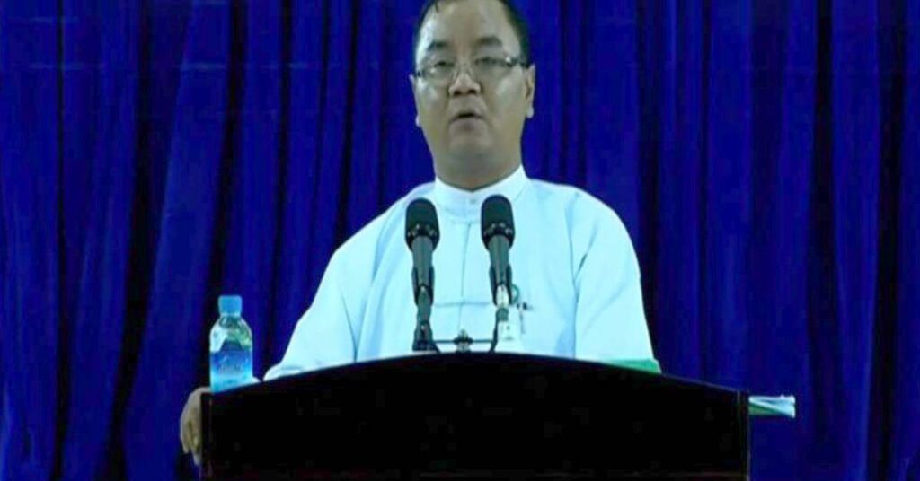 လက်ရှိအချိန်တွင် ဖြစ်ပေါ်နေသည့် အခြေအနေများအရ အမျိုးသား စစ်မှုထမ်းစနစ် မဖြစ်မနေကျင့်သုံးရန် လိုအပ်လာခြင်းကြောင့် ဆောင်ရွက်ရခြင်းဖြစ်ကြောင်း နစက ပြောရေးဆိုခွင့်ရှိသူ ပြောကြား