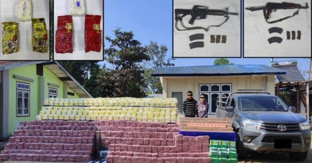 မြန်မာနိုင်ငံတွင် ၂၀၂၁ ခုနှစ် ဖေဖော်ဝါရီ ၁ ရက်နောက်ပိုင်း သုံးနှစ်အတွင်း ကျပ် ၃၃၅၄ ဘီလျံကျော်တန်ဖိုးရှိ ဘိန်းဖြူ ခြောက်တန်ကျော်၊ စိတ်ကြွရူးသွပ်ဆေးပြား ၆၂၉ သန်းကျော်၊ အိုက်စ် ၅၃ တန်ကျော် ဖမ်းဆီးရမိ